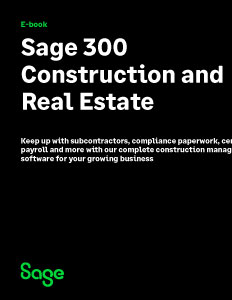 Sage 300 CRE e-Book