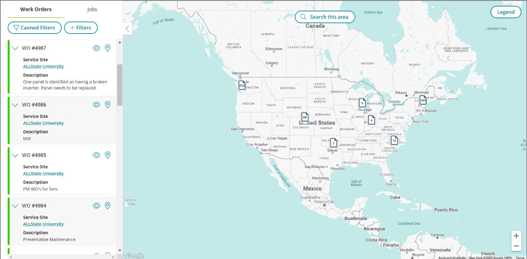 Sage Field-Operations 2025 Release 1 Update: See Assignments on Map